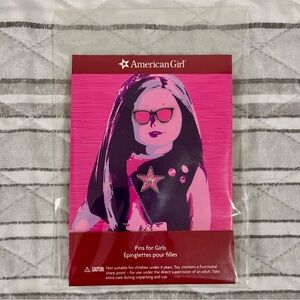 American Girl Pins For Girls Set